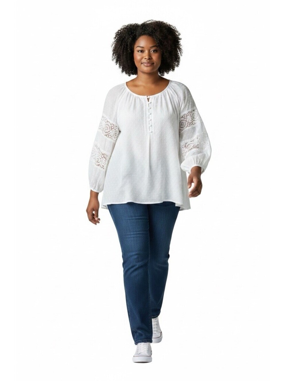 Lane Bryant Sheer Longsleeve Blouse Sz. 18/20 NWT